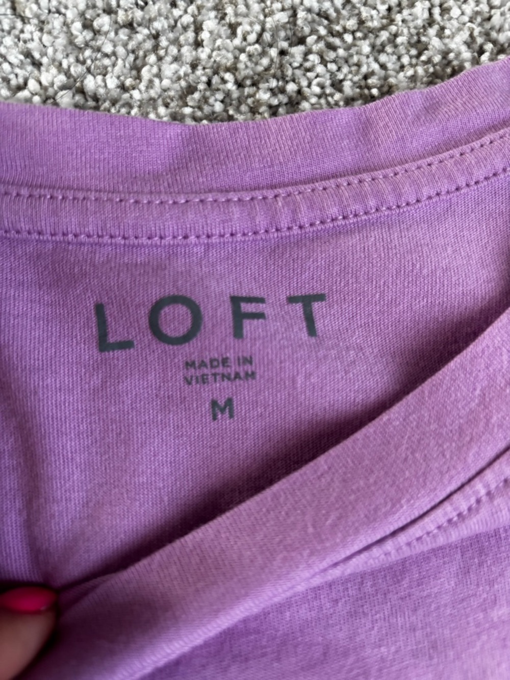 LOFT Girls' Lavender Knit Bottoms - Soft Purple